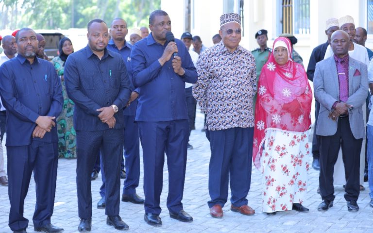 SERIKALI YA MAPINDUZI ZANZIBAR YARIDHISHWA NA UJENZI WA SEKONDAR YA BUMBWINI MISUFINI