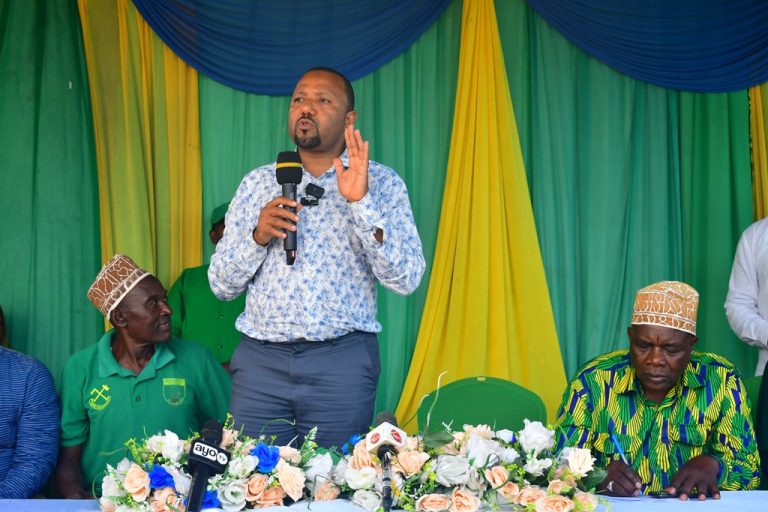 MHE.ABDALLA MWINYI : ASEMA WAJIBU WA VIONGOZI WA MAJIMBO NI KUISAIDIA SERIKALI.