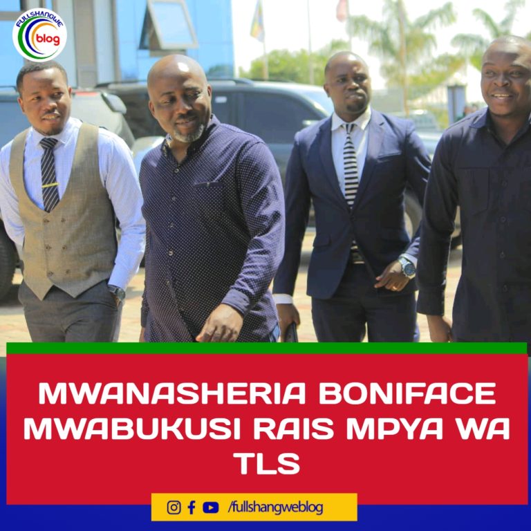 MWANASHERIA BONIFACE MWABUKUSI RAIS MPYA WA TLS