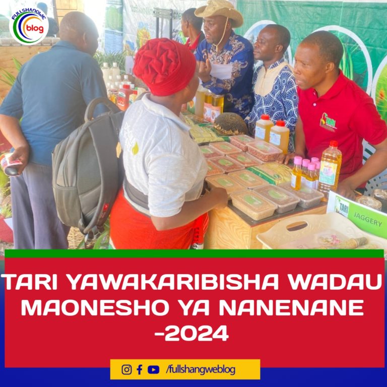 TARI YAWAKARIBISHA WADAU MAONESHO YA NANENANE -2024