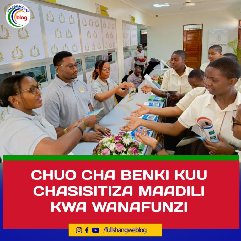 CHUO CHA BENKI KUU CHASISITIZA MAADILI KWA WANAFUNZI