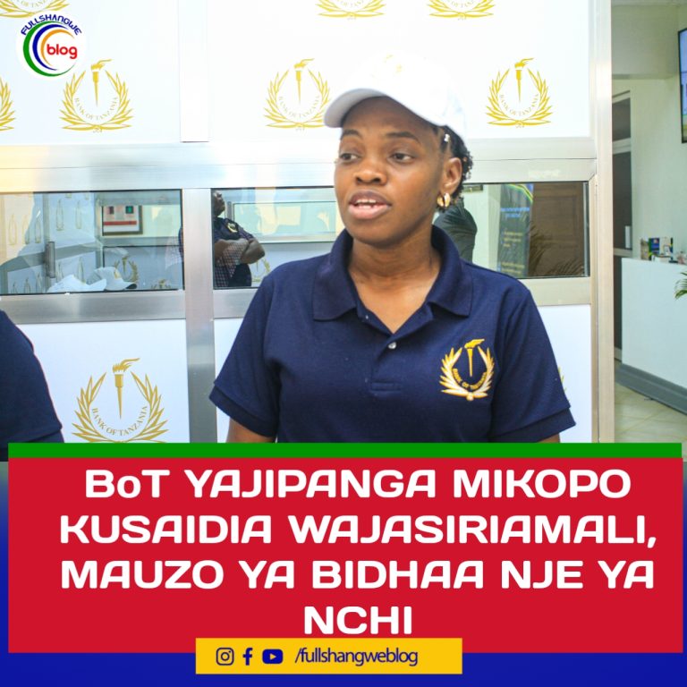 BoT YAJIPANGA KUSAIDIA WAJASIRIAMALI, MAUZO YA BIDHAA NJE YA NCHI