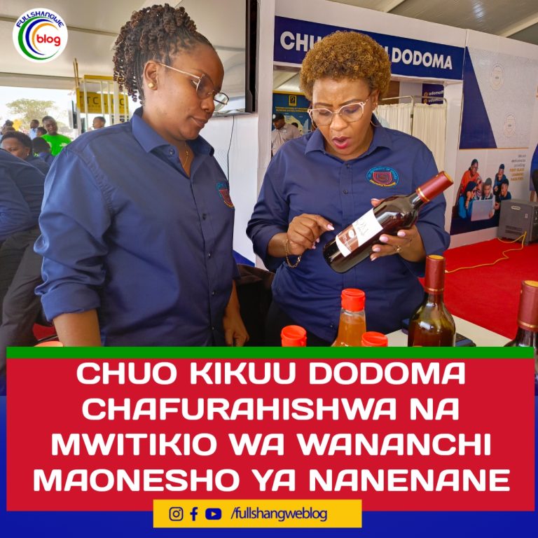 CHUO KIKUU DODOMA CHAFURAHISHWA NA MWITIKIO WA WANANCHI WANAOTEMNELEA MAONESHO