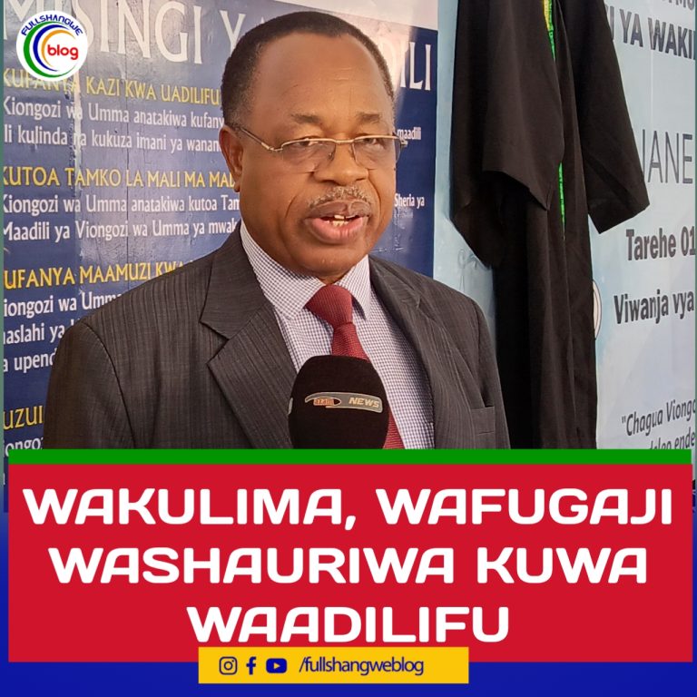 WAKULIMA, WAFUGAJI WASHAURIWA KUWA WAADILIFU