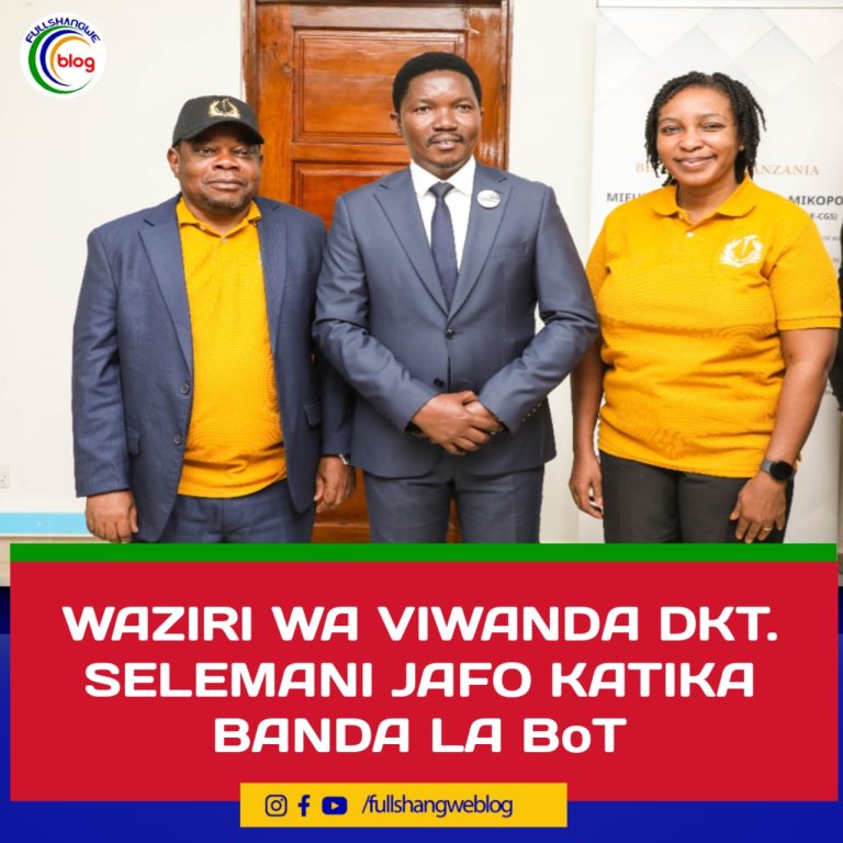 WAZIRI WA VIWANDA DKT. SELEMANI JAFO KATIKA BANDA LA BoT