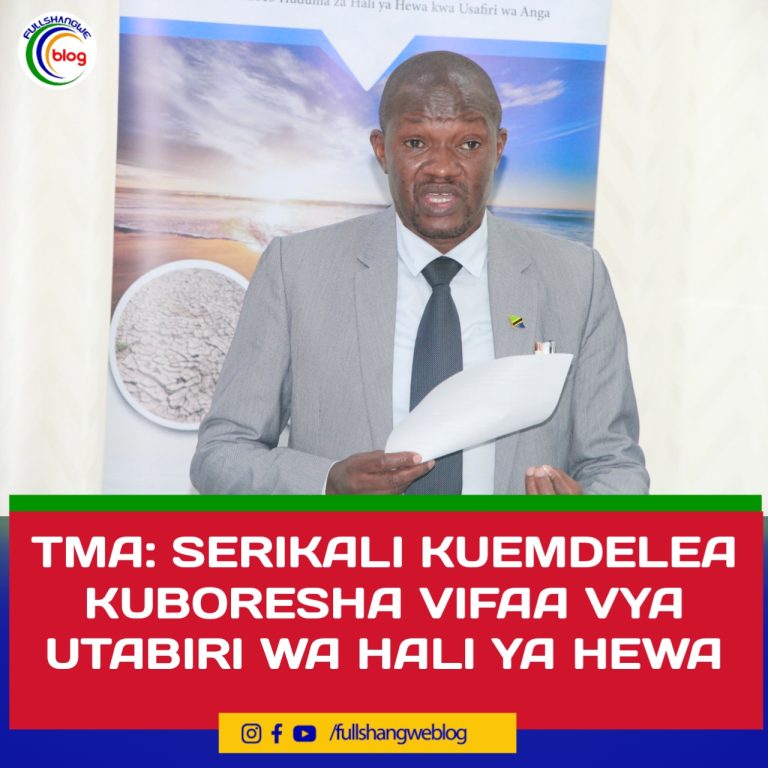 TMA: SERIKALI KUEMDELEA KUBIRESHA VIFAA VYA UTABIRI WA HALI YA HEWA