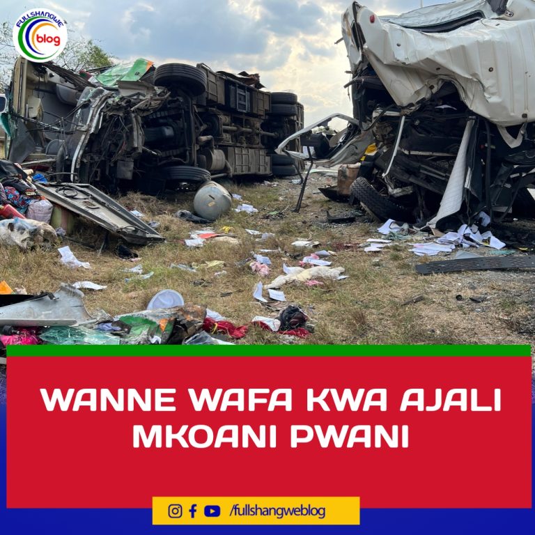 WANNE WAFA KWA AJALI MKOANI  PWANI