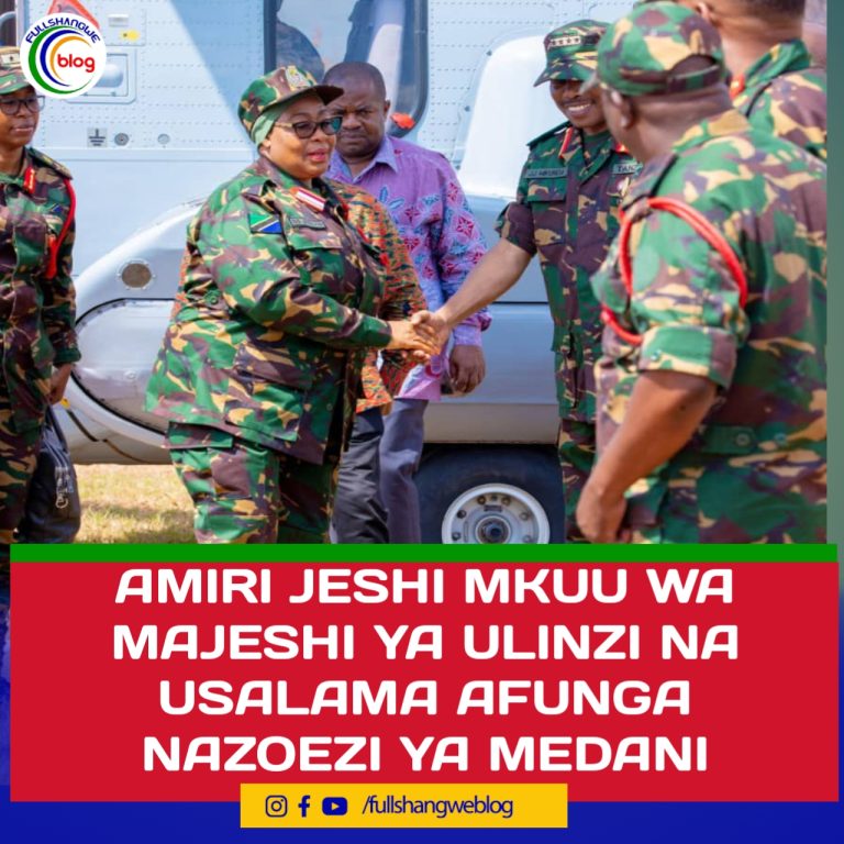 AMIRI JESHI MKUU WA MAJESHI YA ULINZI NA USALAMA AFUNGA MAZOEZI YA MEDANI