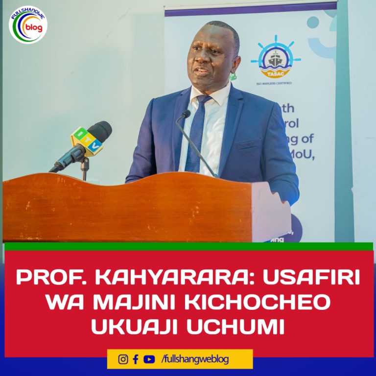 PROF. KAHYARARA: USAFIRI WA MAJINI KICHOCHEO UKUAJI UCHUMI