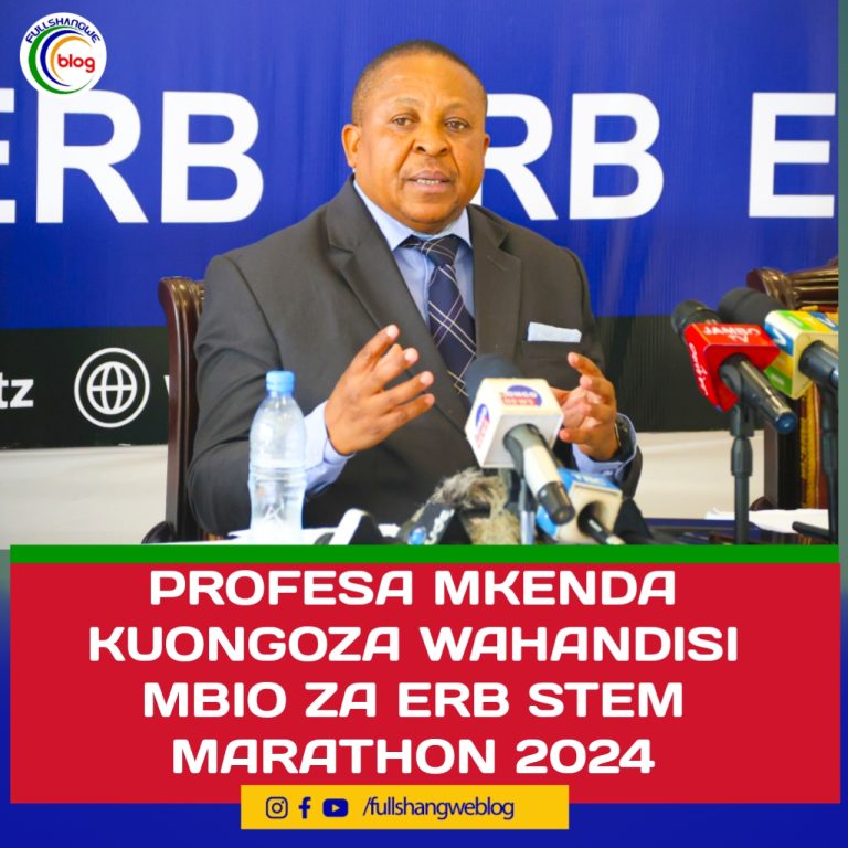 PROFESA MKENDA KUONGOZA WAHANDISI MBIO ZA ERB STEM MARATHON 2024