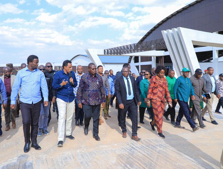 MAKAMU WA RAIS AWEKA JIWE LA MSINGI KITUO CHA KUDHIBITI SUMU KUVU