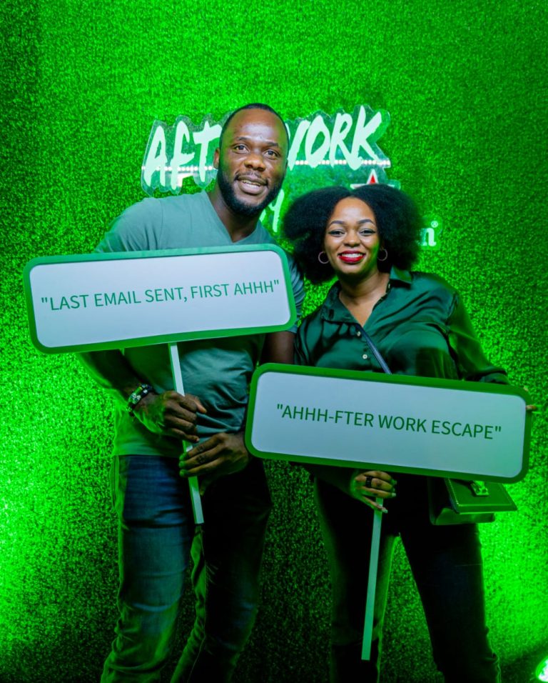 AFTERWORK YA HEINEKEN NI TUKIO LA KUKUTANA PAMOJA BAADA YA KAZI