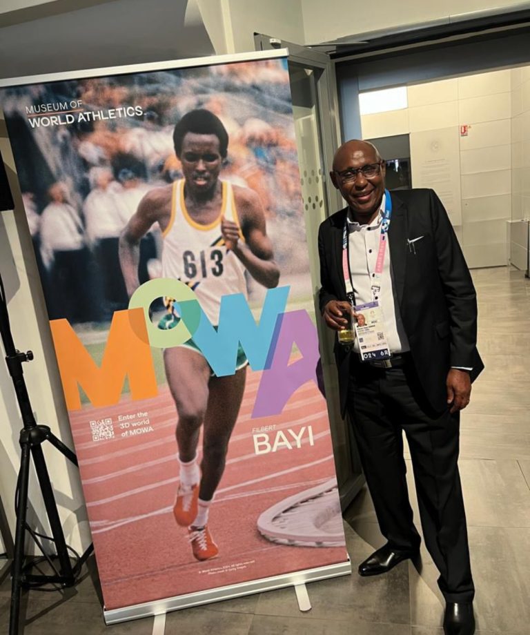 FILBERT BAYI NDANI YA JUMBA LA WANARIADHA NGULI (LEGENDS) DUNIANI NCHINI UFARANSA