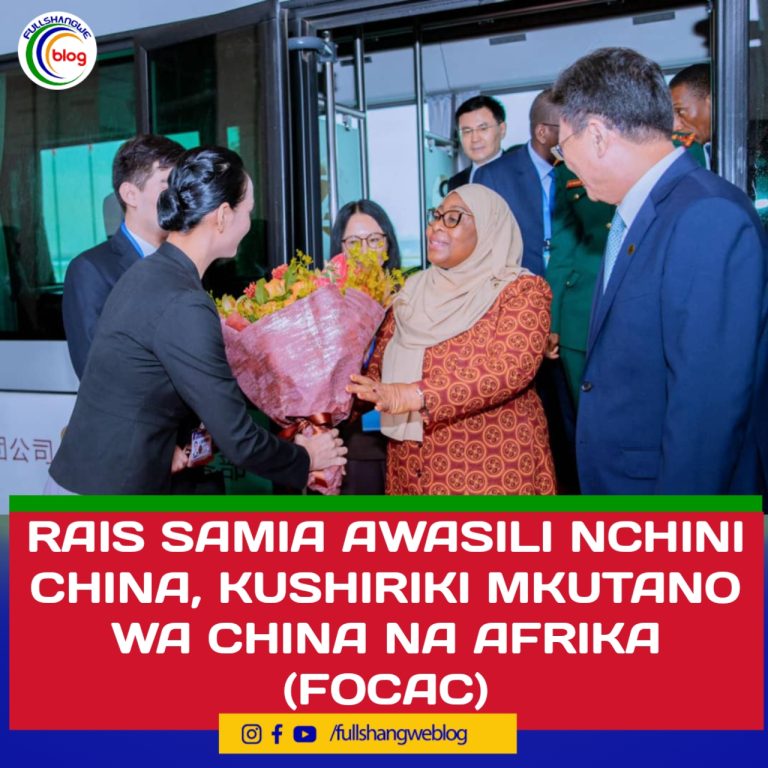 RAIS SAMIA AWASILI NCHINI CHINA, KUSHIRIKI MKUTANO WA CHINA NA AFRIKA (FOCAC)