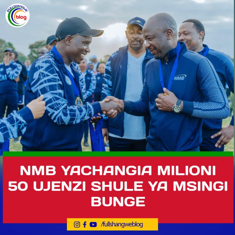 NMB YACHANGIA MILIONI 50 UJENZI SHULE YA MSINGI BUNGE
