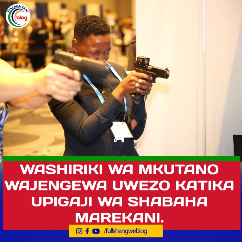 WASHIRIKI WA MKUTANO WAJENGEWA UWEZO KATIKA UPIGAJI WA SHABAHA MAREKANI.