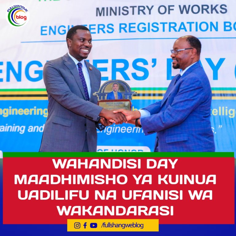 WAHANDISI DAY MAADHIMISHO YA KUINUA UADILIFU NA UFANISI WA WAKANDARASI