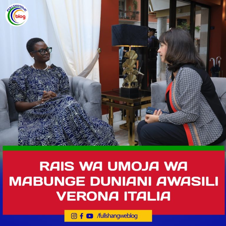 RAIS WA UMOJA WA MABUNGE DUNIANI AWASILI ITALIA