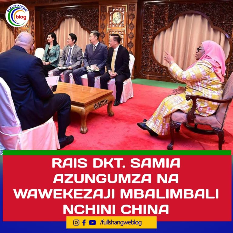 RAIS DKT. SAMIA AZUNGUMZA NA WAWEKEZAJI MBALIMBALI NCHINI CHINA