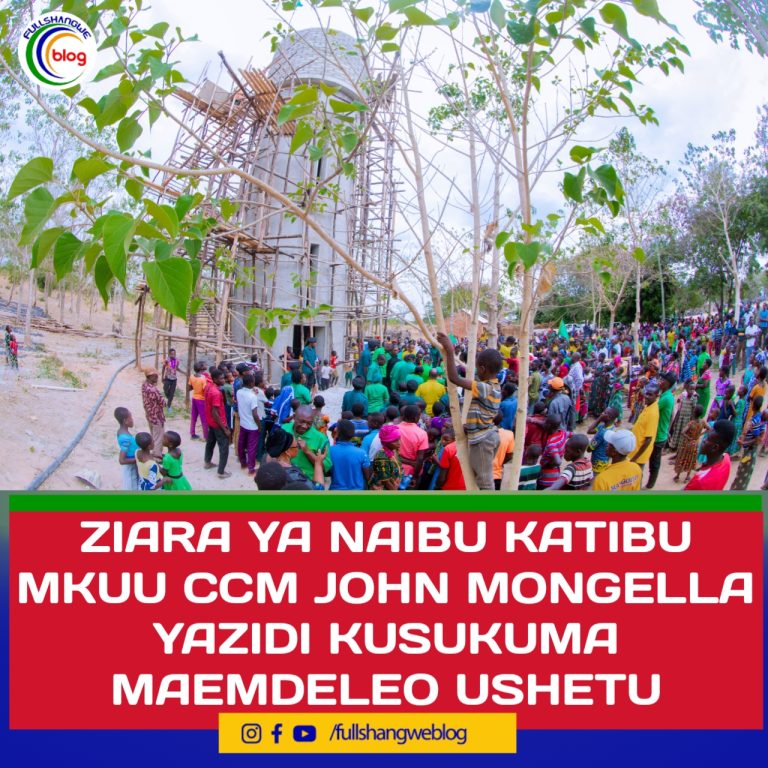 ZIARA YA NAIBU KATIBU MKUU CCM JOHN MONGELLA YAZIDI KUSUKUMA MAEMDELEO USHETU