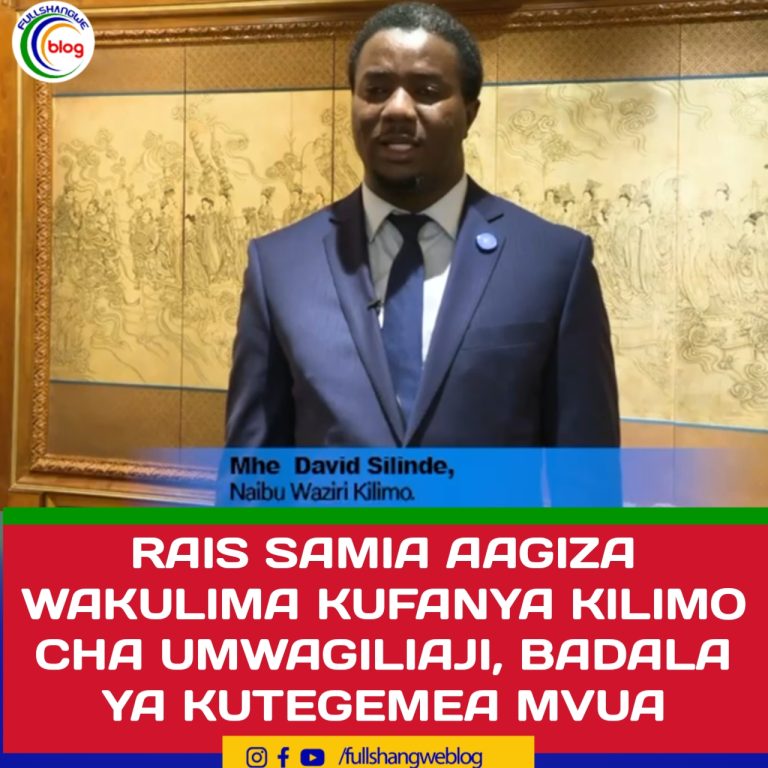 RAIS SAMIA AAGIZA WAKULIMA KUFANYA KILIMO CHA UMWAGILIAJI, BADALA YA KUTEGEMEA MVUA