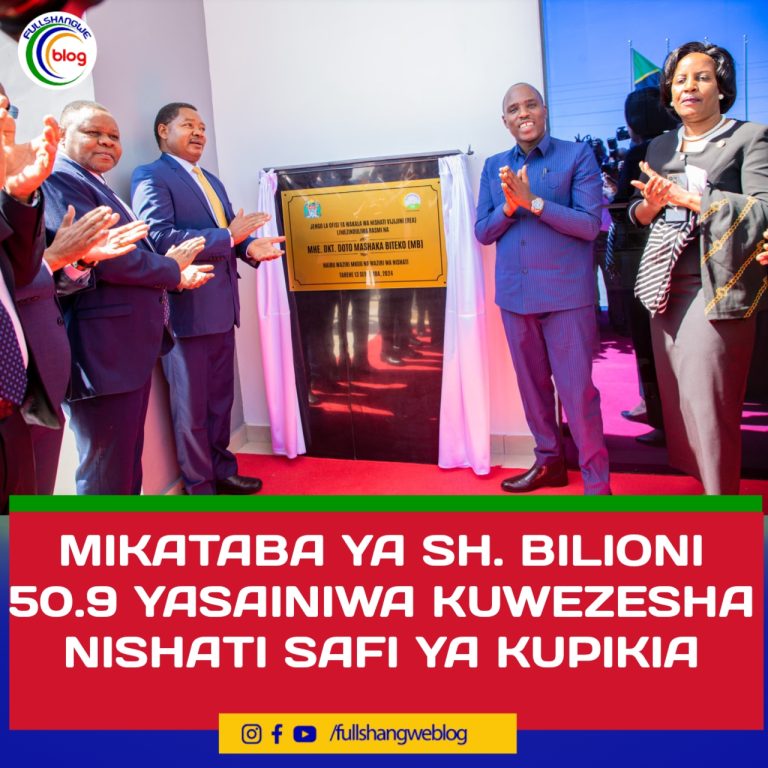 MIKATABA YA SH. BILIONI 50.9 YASAINIWA KUWEZESHA NISHATI SAFI YA KUPIKIA
