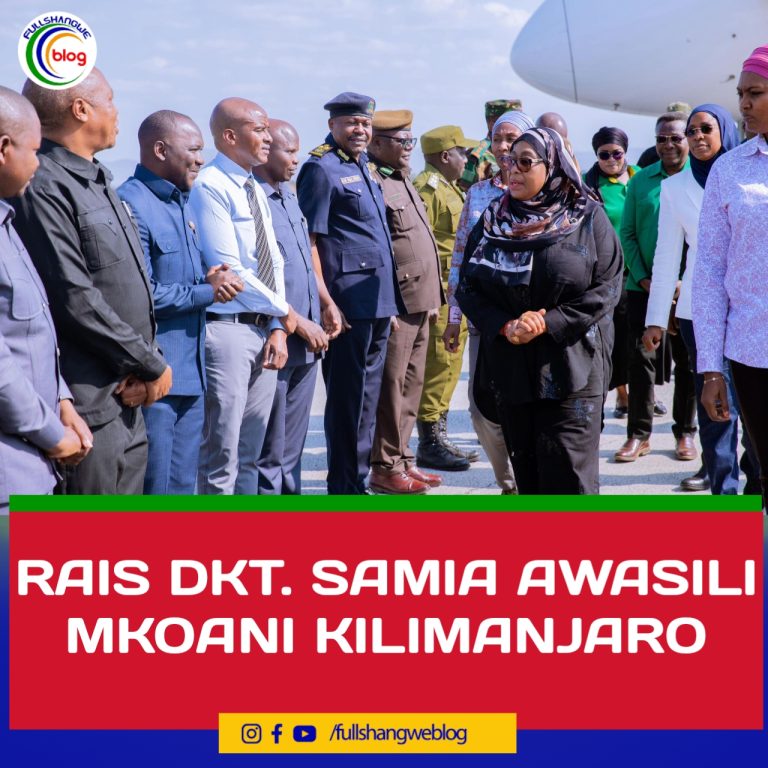 RAIS DKT. SAMIA AWASILI MKOANI KILIMANJARO