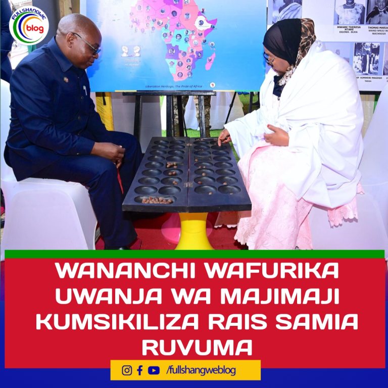 WANANCHI WAFURIKA UWANJA WA MAJIMAJI KUMSIKILIZA RAIS SAMIA MKOANI RUVUMA