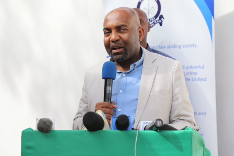 WAZIRI MASAUNI AMELIAGIZA JESHI LA POLISI KUFANYA KAZI KWA WELEDI