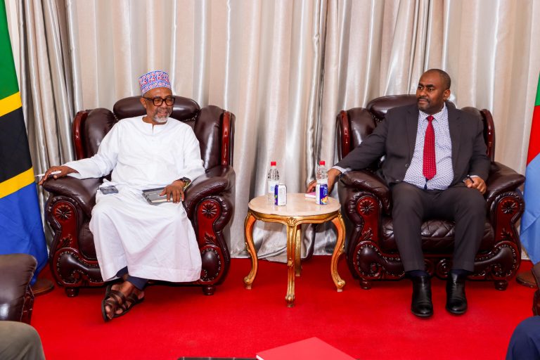 BALOZI YAKUB AKUTANA NA MKURUGENZI WA MAMLAKA YA USAFIRI BAHARINI (ANAM) COMORO
