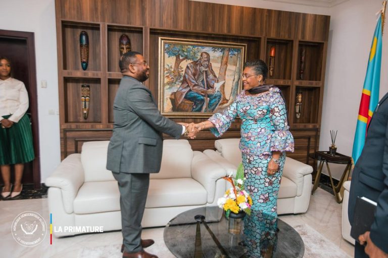 BALOZI SAID MSHANA AWASILISHA SALAMU ZA PONGEZA KWA WAZIRI MKUU WA DRC CONGO