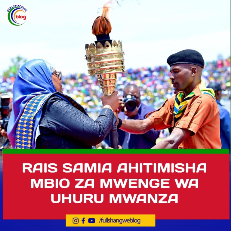 RAIS SAMIA AHITIMISHA MBIO ZA UHURU MWANZA