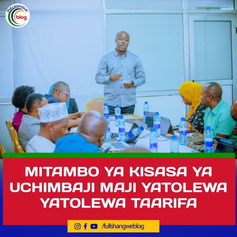 MITAMBO YA KISASA YA UCHIMBAJI MAJI YATOLEWA YATOLEWA TAARIFA