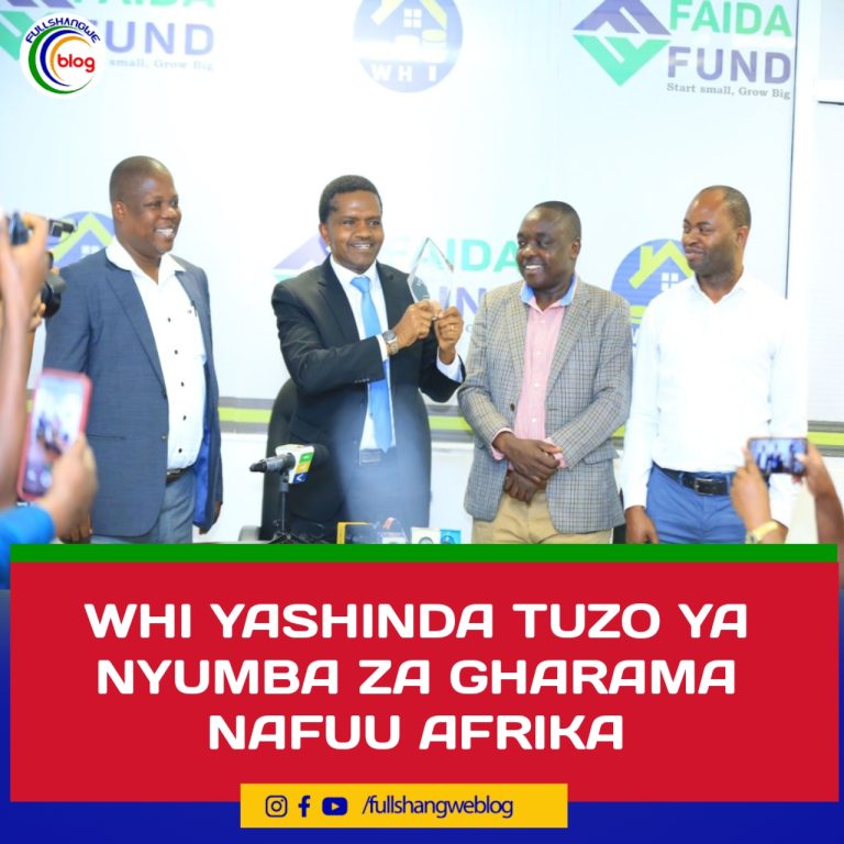 WHI YASHINDA TUZO YA NYUMBA ZA GHARAMA NAFUU AFRIKA