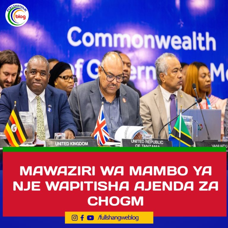 MAWAZIRI WA MMABO YA NJE WAPITISHA AJENDA ZA CHOGM