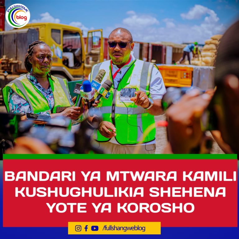 BANDARI YA MTWARA KAMILI KUSHUGHULIKIA SHEHENA YOTE YA KOROSHO
