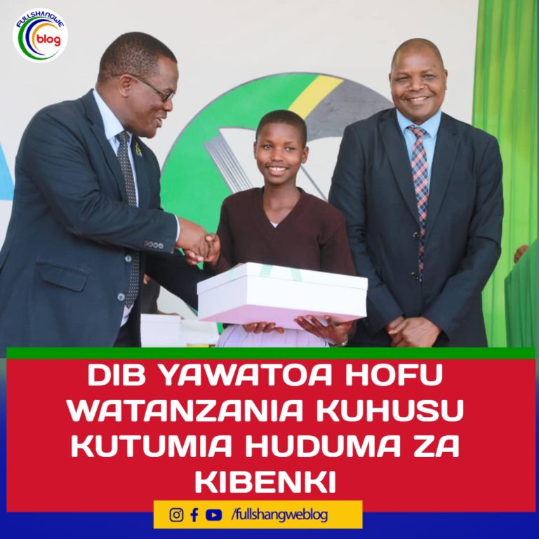 DIB YAWATOA HOFU WATANZANIA KUHUSU KUTUMIA HUDUMA ZA KIBENKI