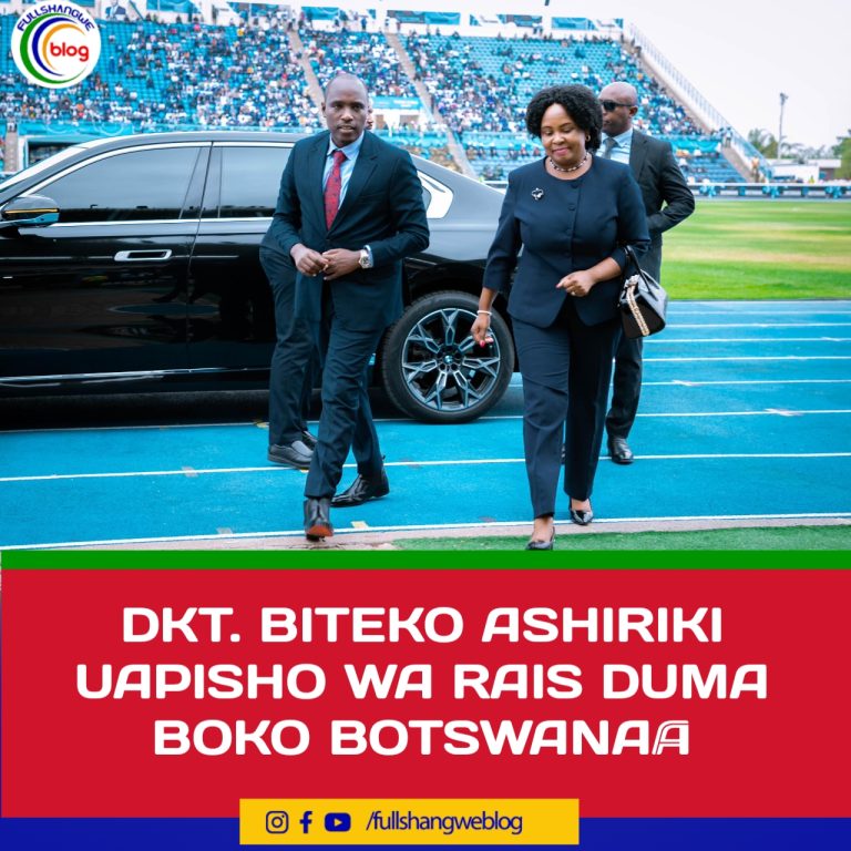 DKT. BITEKO ASHIRIKI UAPISHO WA RAIS DUMA BOKO BOTSWANA 