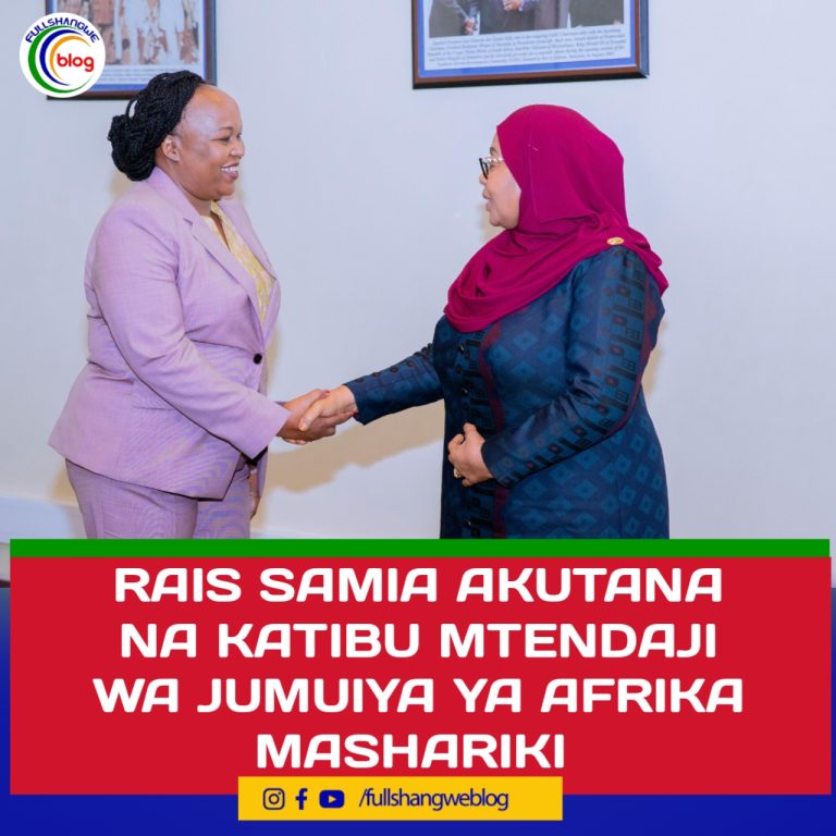 RAIS SAMIA AKUTANA NA KATIBU MTENDAJI WA JUMUIYA YA AFRIKA MASHARIKI