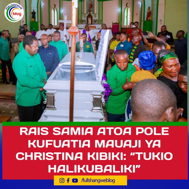 RAIS SAMIA ATOA POLE KUFUATIA MAUAJI YA CHRISTINA KIBIKI: “TUKIO HALIKUBALIKI”