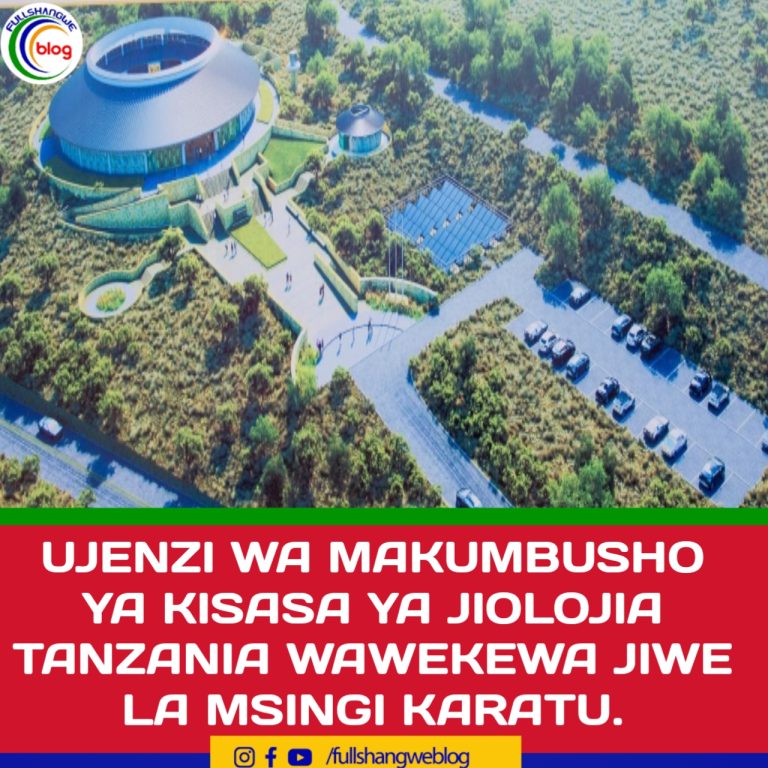 UJENZI WA MAKUMBUSHO YA KISASA YA JIOLOJIA TANZANIA WAWEKEWA JIWE LA MSINGI KARATU