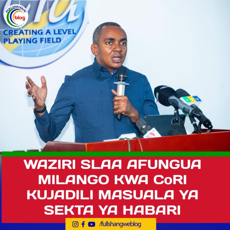 WAZIRI SLAA AFUNGUA MILANGO KWA CoRI KUJADILI MASUALA YA SEKTA YA HABARI