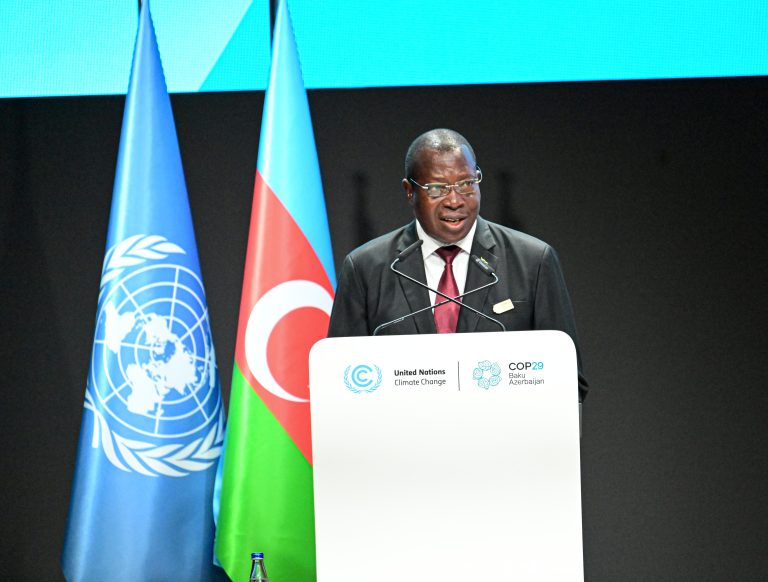 MAKAMU WA RAIS AHUTUBIA MKUTANO WA COP29 AZERBAIJAN