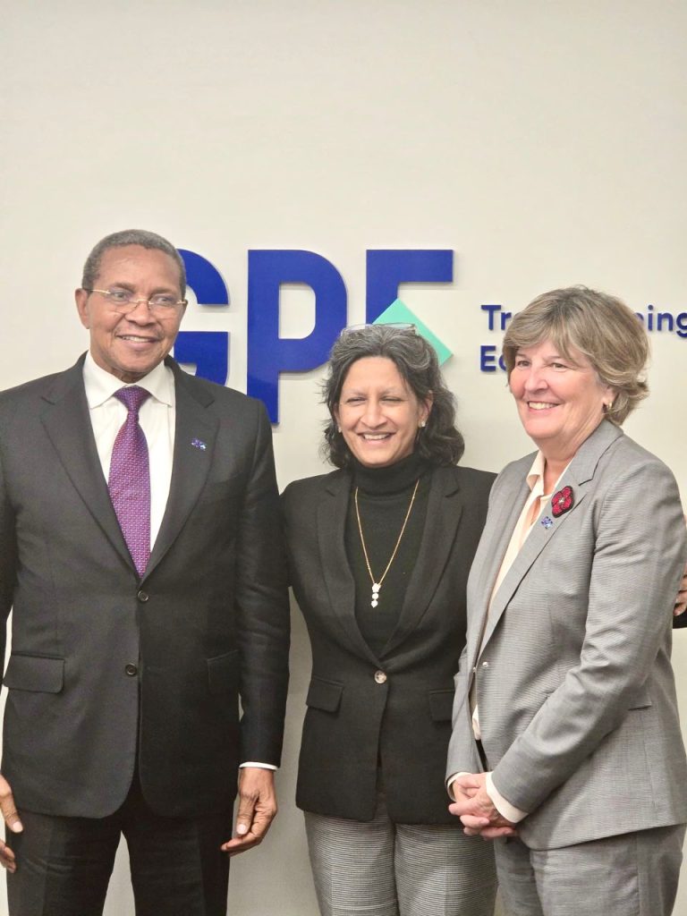 RAIS MSTAAFU DKT JAKAYA KIKWETE AKUTANA NA MAKAMU WA RAIS WA BENKI YA DUNIA MAREKANI