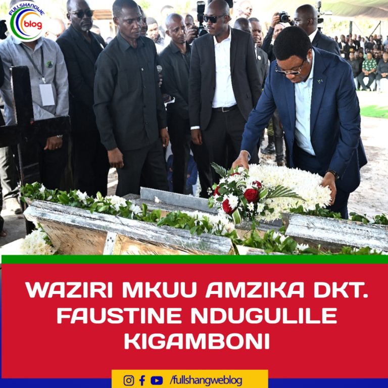 WAZIRI MKUU AMZIKA DKT. FAUSTINE NDUGULILE KIGAMBONI