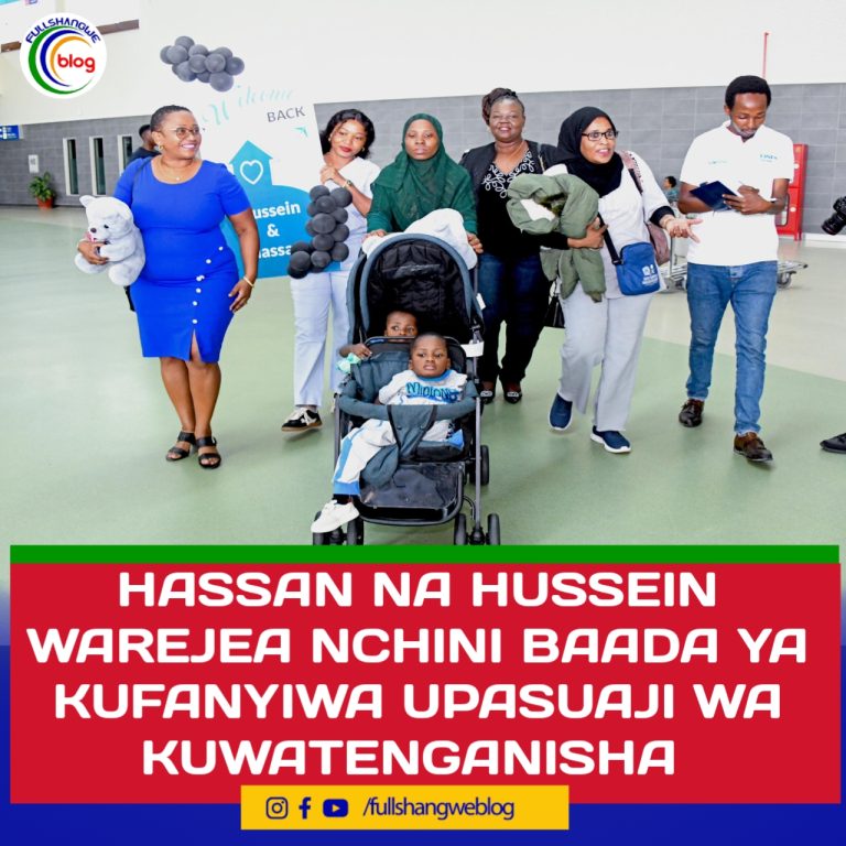 HASSAN NA HUSSEIN WAREJEA NCHINI BAADA YA KUFANYIWA UPASUAJI WA KUWATENGANISHA