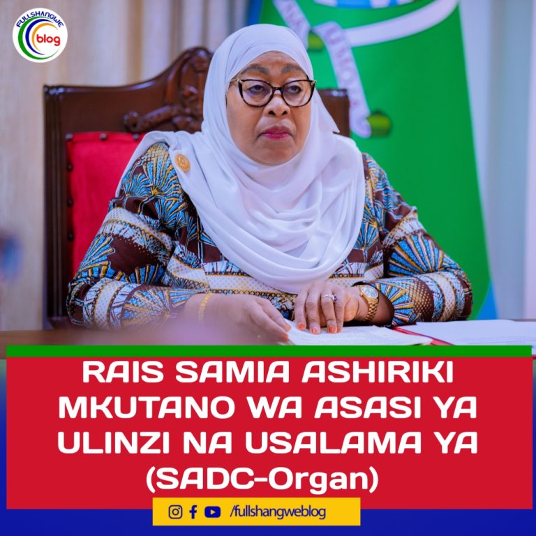 RAIS SAMIA ASHIRIKI MKUTANO WA ASASI YA ULINZI NA USALAMA YA  (SADC-Organ)