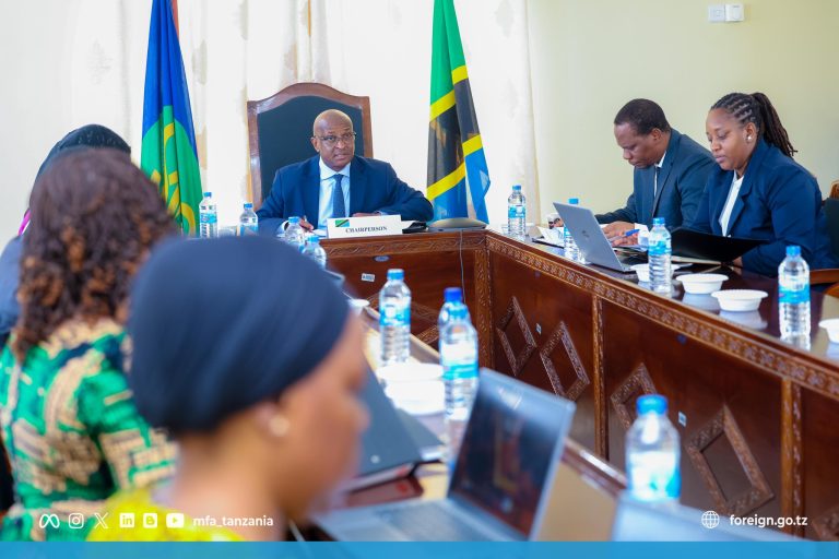 DKT. SAMWEL SHELUKINDO AONGOZA MKUTANO WA DHARURA WA MAKATIBU WAKUU WA SADC ORGAN MJINI UNGUJA, ZANZIBAR