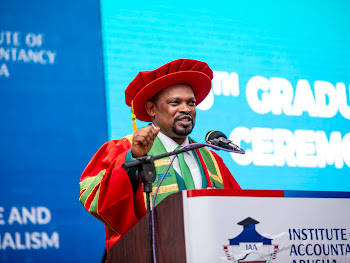 WAHITIMU CHUO CHA UHASIBU ARUSHA(IAA)  WATAKIWA KUTUMIA TAFITI ZAO KUSAIDIA JAMII.