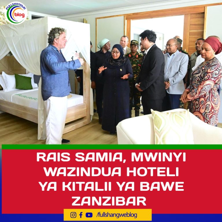RAIS SAMIA, MWINYI WAZINDUA HOTELI YA KITALII YA BAWE ZANZIBAR